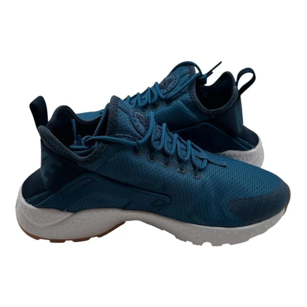 Nike Air Huarache Run Ultra Running Shoes Womens 6 Industrial‎ Blue 819151-403
